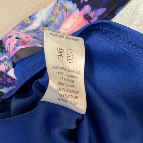 Naven Floral Abstract Print Cutout Kaleidoscope Skater Dress S Prom Cocktail - Picture 9 of 10